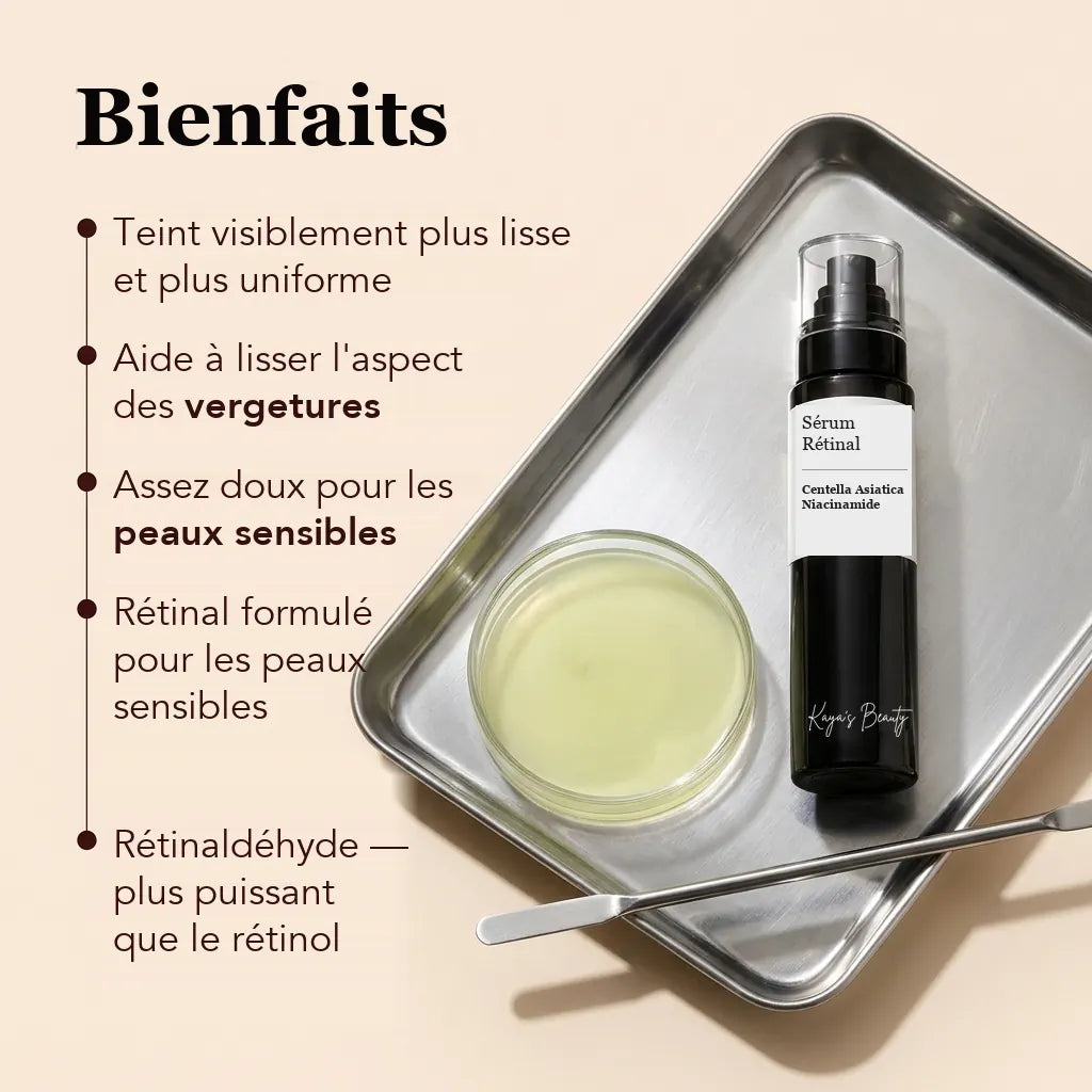 Bienfaits du Sérum Rétinal Kaya's Beauty
